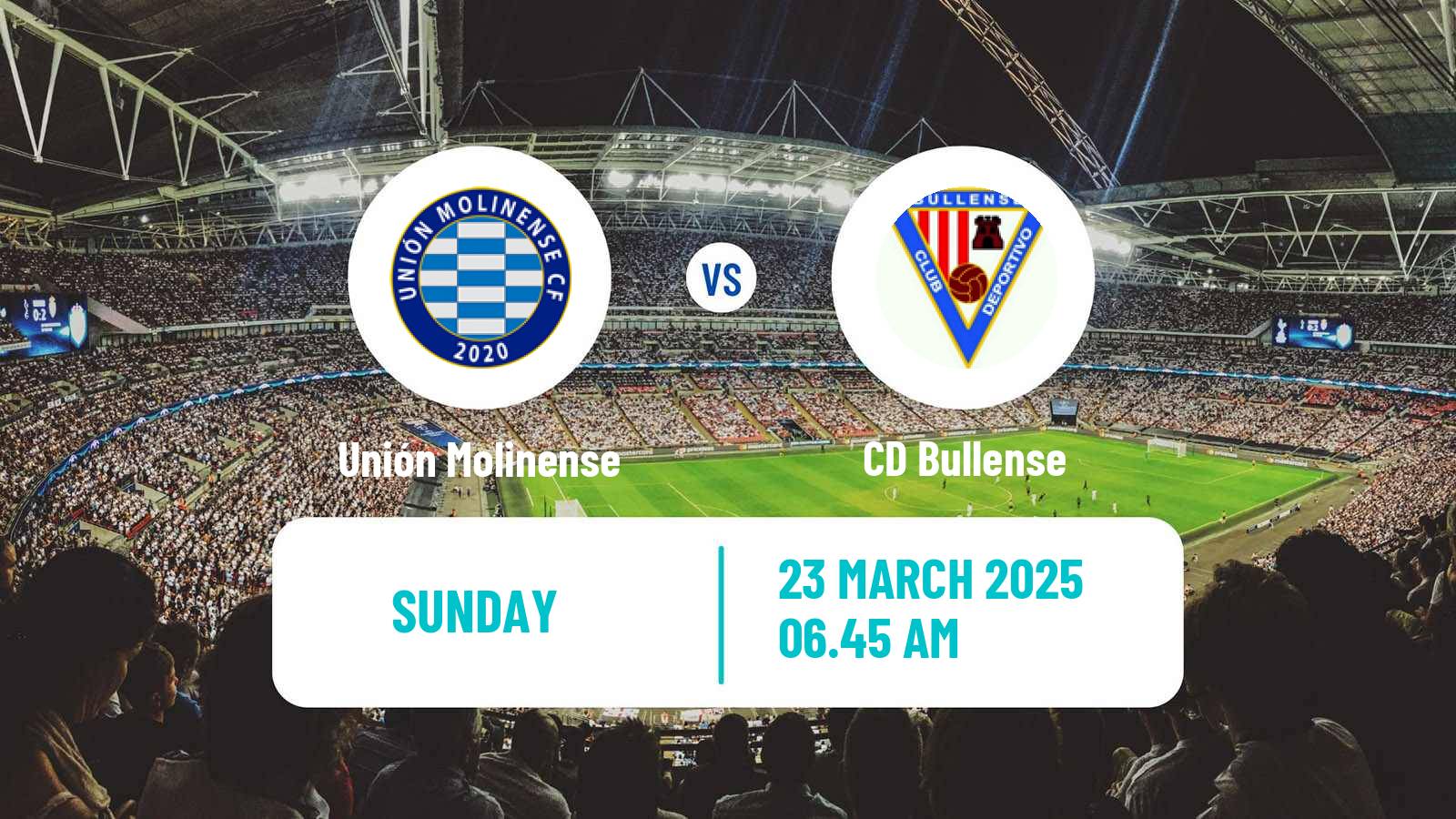 Soccer Spanish Tercera RFEF - Group 13 Unión Molinense - Bullense