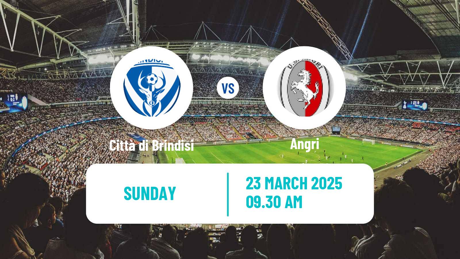 Soccer Italian Serie D - Group H Città di Brindisi - Angri