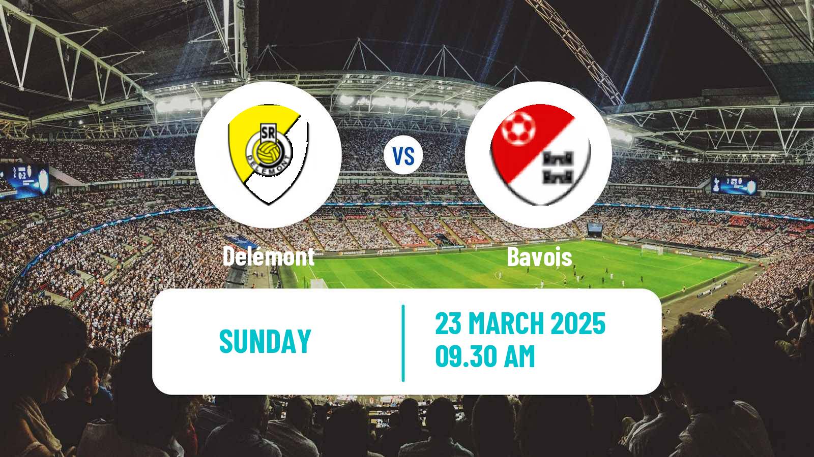 Soccer Swiss Promotion League Delémont - Bavois