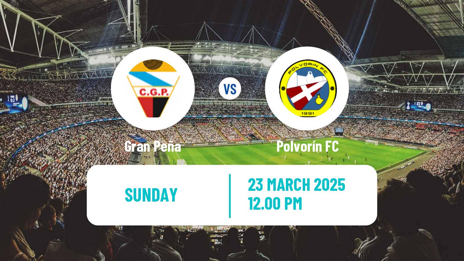 Soccer Spanish Tercera RFEF - Group 1 Gran Peña - Polvorín