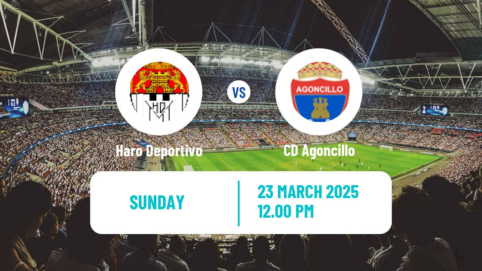 Soccer Spanish Tercera RFEF - Group 16 Haro Deportivo - Agoncillo