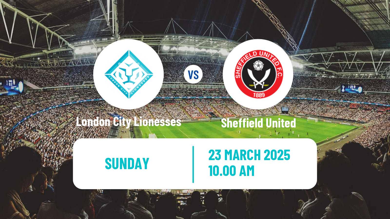 Soccer English Women Championship London City Lionesses - Sheffield United
