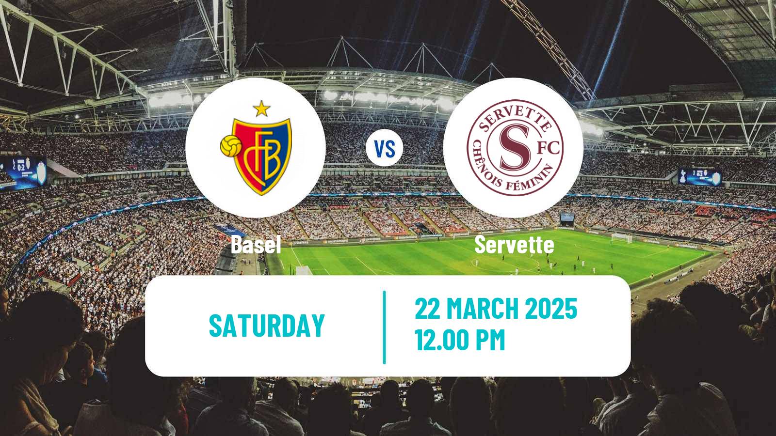 Soccer Swiss Super League Women Basel - Servette