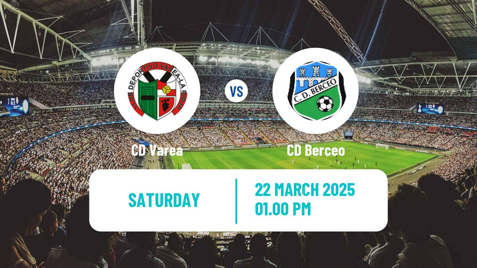 Soccer Spanish Tercera RFEF - Group 16 Varea - Berceo