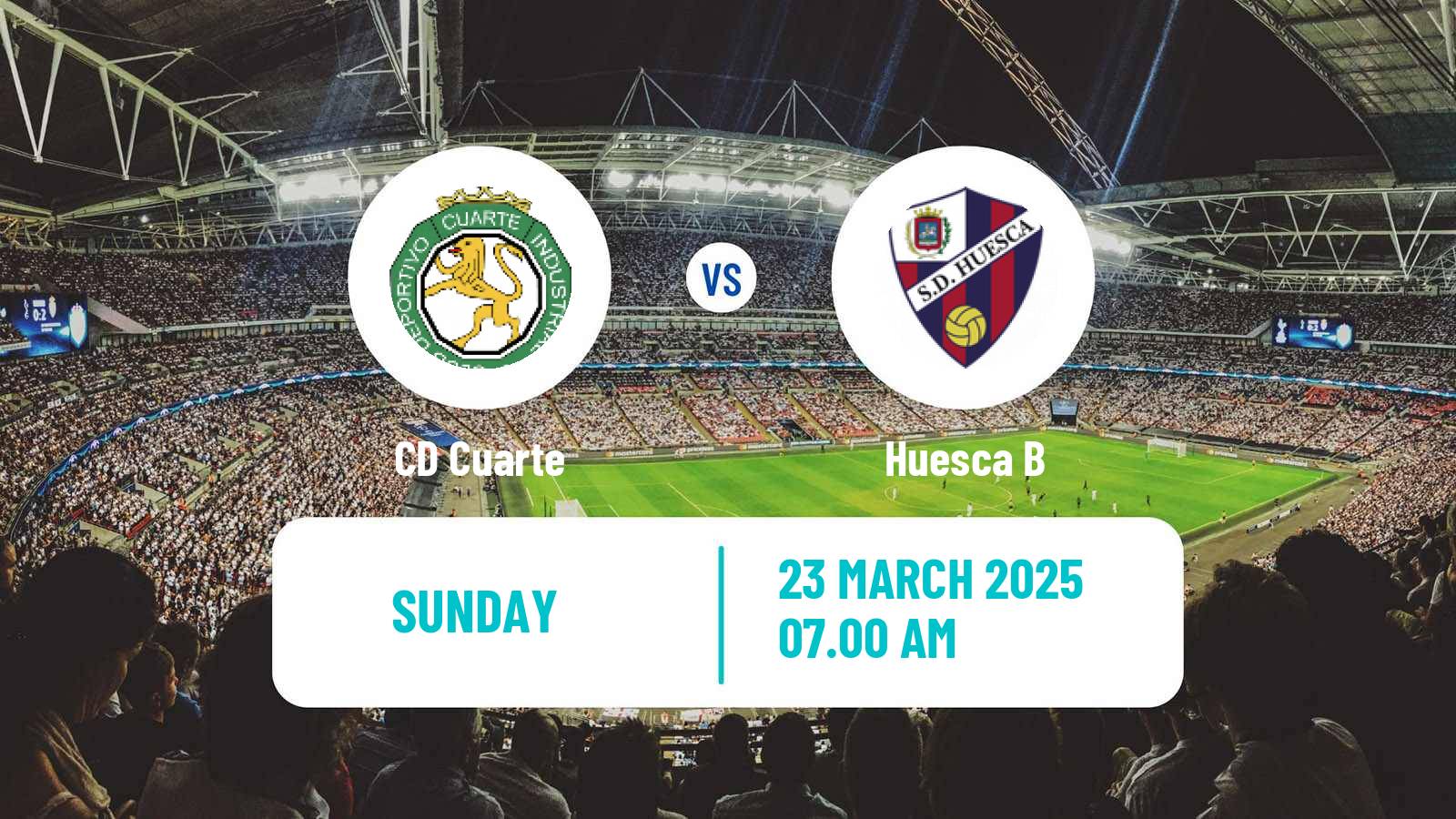 Soccer Spanish Tercera RFEF - Group 17 Cuarte - Huesca B