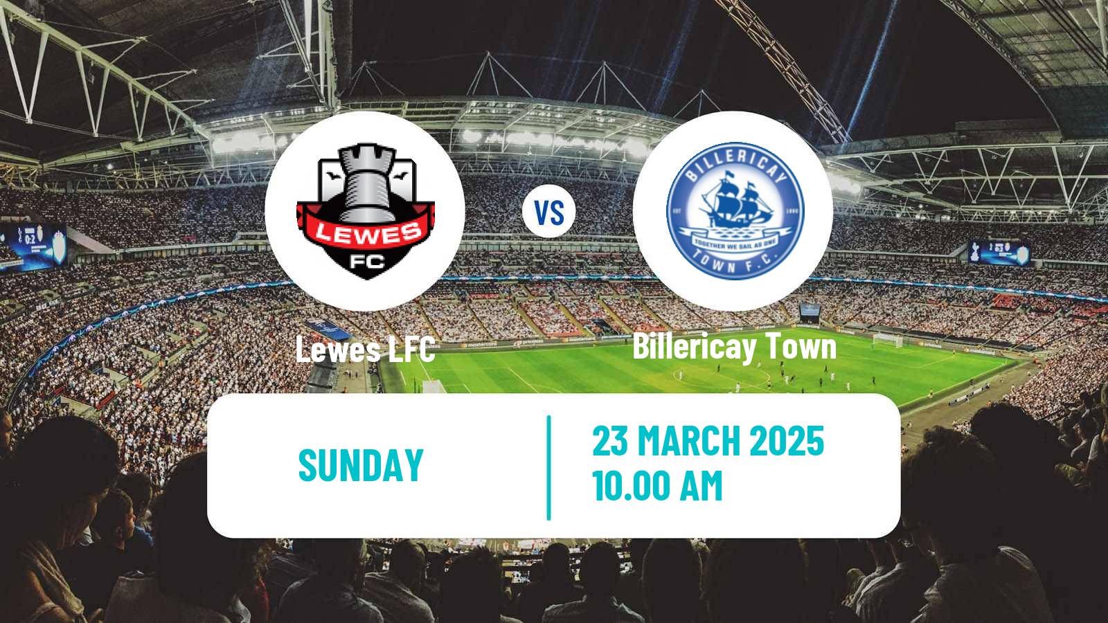 Soccer English National League South Women Lewes - Billericay Town