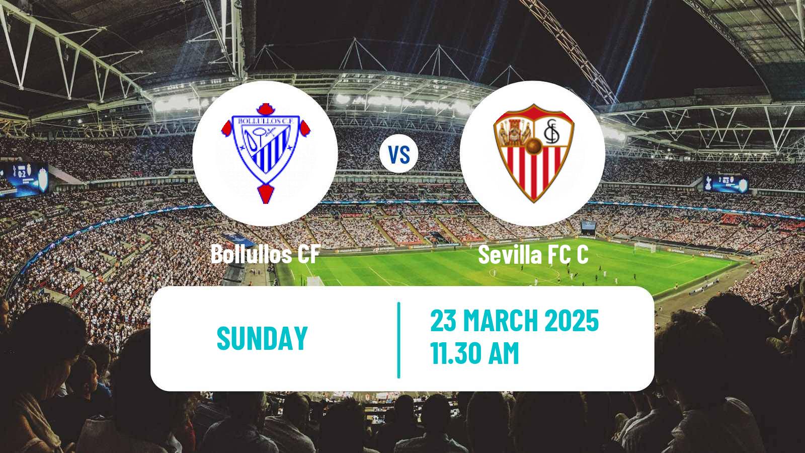 Soccer Spanish Tercera RFEF - Group 10 Bollullos - Sevilla C