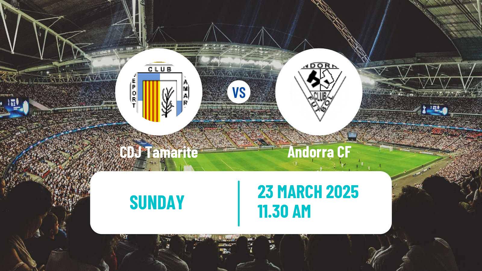 Soccer Spanish Tercera RFEF - Group 17 Tamarite - Andorra CF