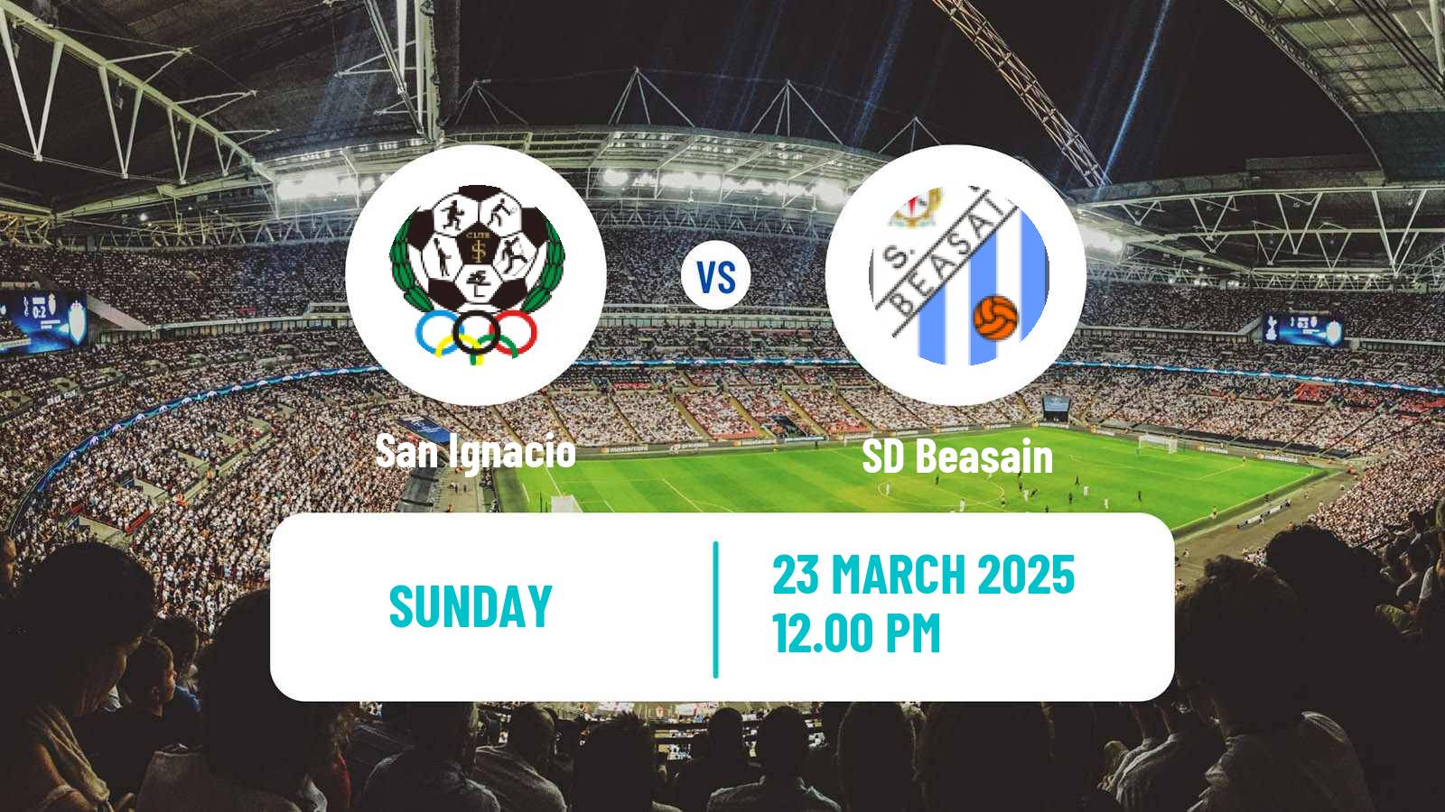 Soccer Spanish Tercera RFEF - Group 4 San Ignacio - Beasain