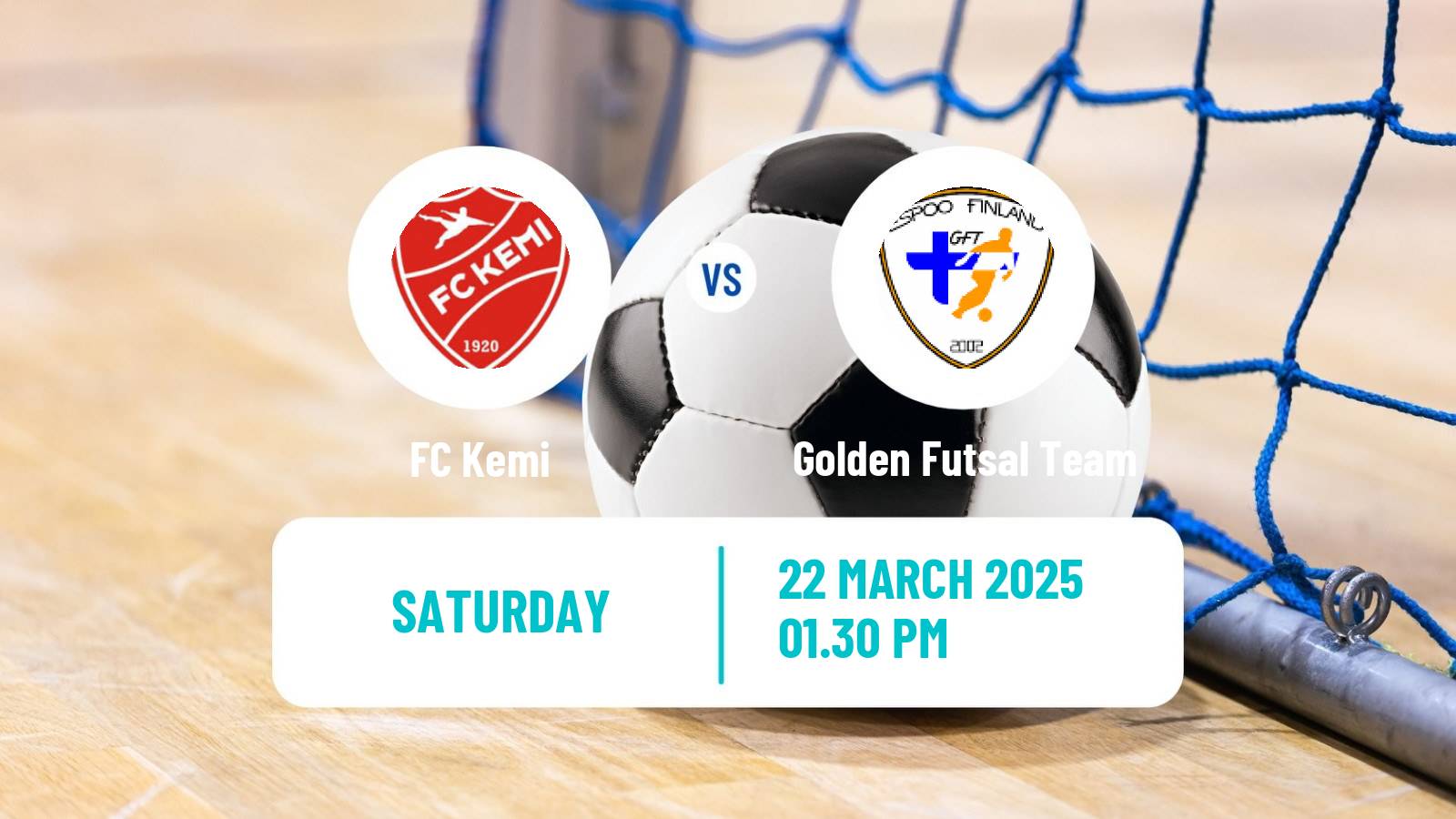 Futsal Finnish Liiga Futsal Kemi - Golden Futsal Team