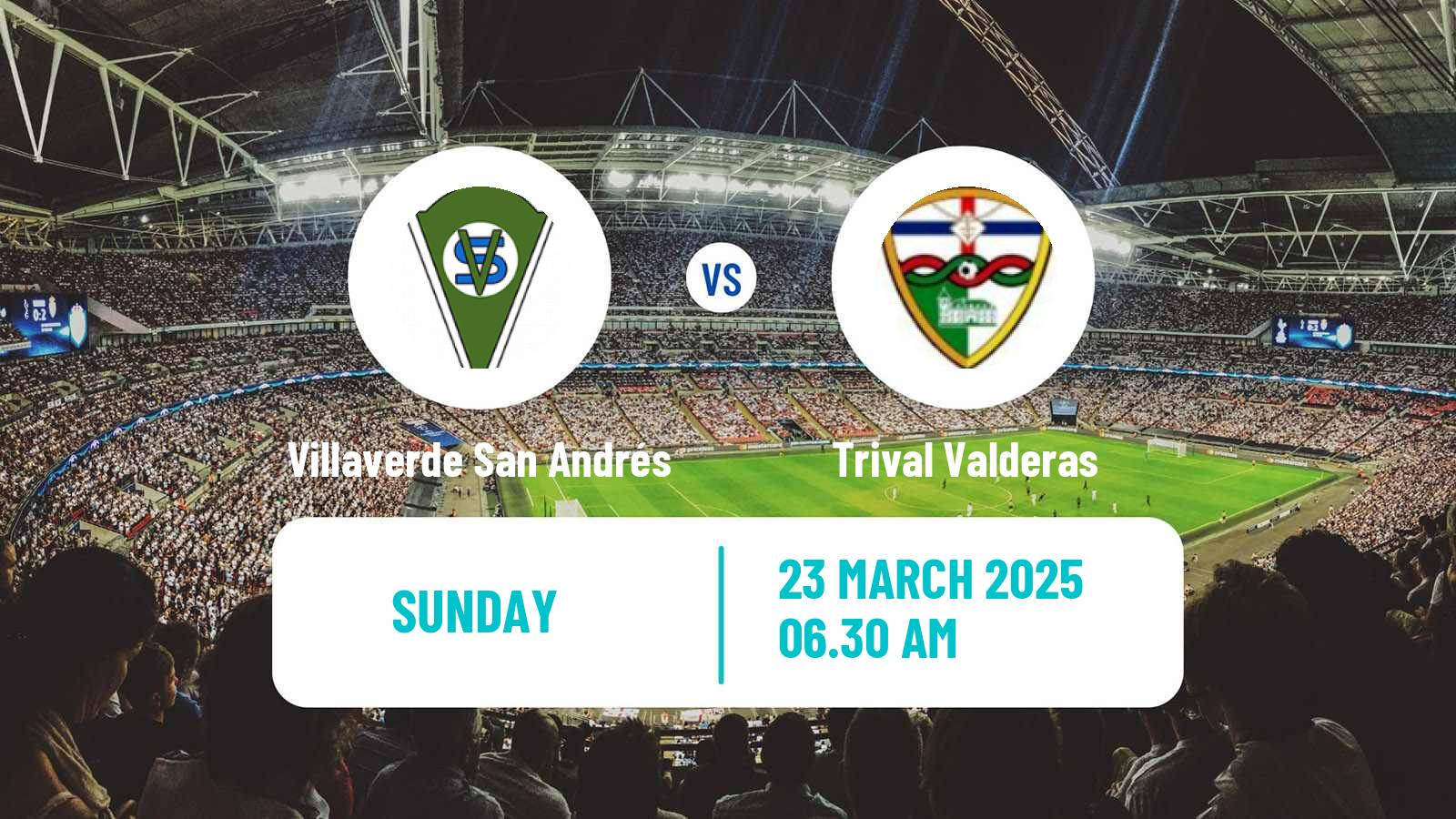 Soccer Spanish Tercera RFEF - Group 7 Villaverde San Andrés - Trival Valderas