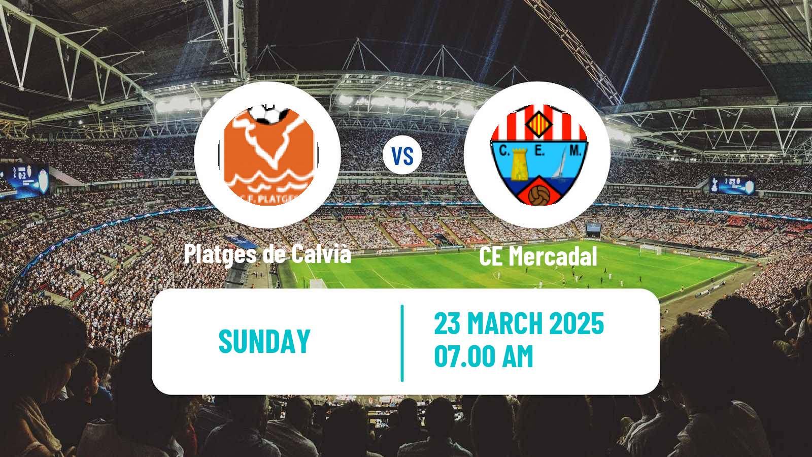 Soccer Spanish Tercera RFEF - Group 11 Platges de Calvià - Mercadal