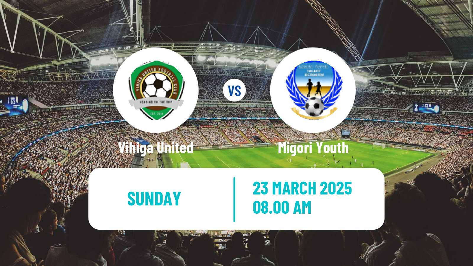 Soccer Kenyan Super League Vihiga United - Migori Youth
