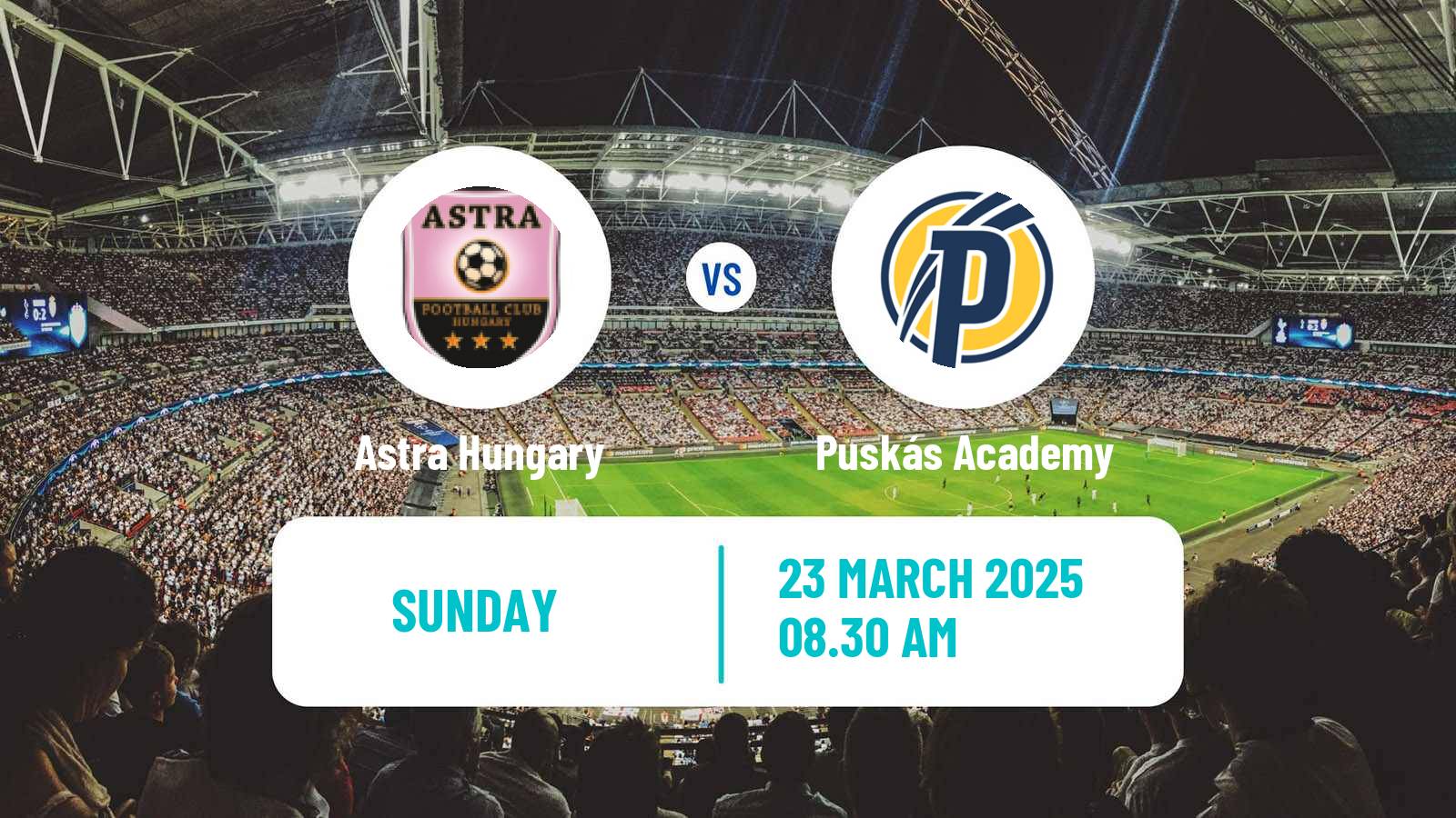 Soccer Hungarian NB I Women Astra Hungary - Puskás Academy