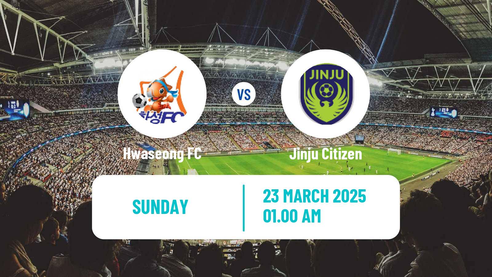 Soccer South Korean Cup Hwaseong - Jinju Citizen