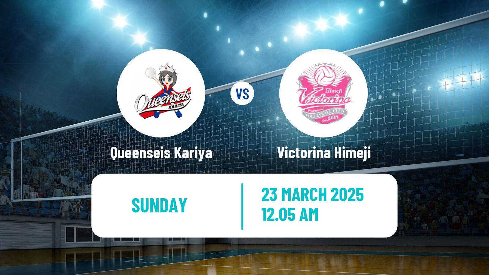 Volleyball Japan V Premier League Women Queenseis Kariya - Victorina Himeji