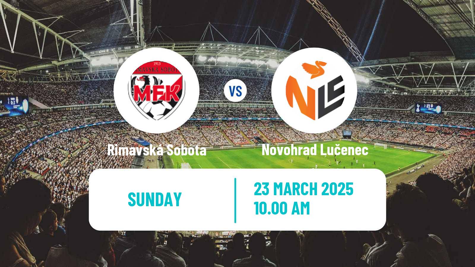 Soccer Slovak 3 Liga East Rimavská Sobota - Novohrad Lučenec