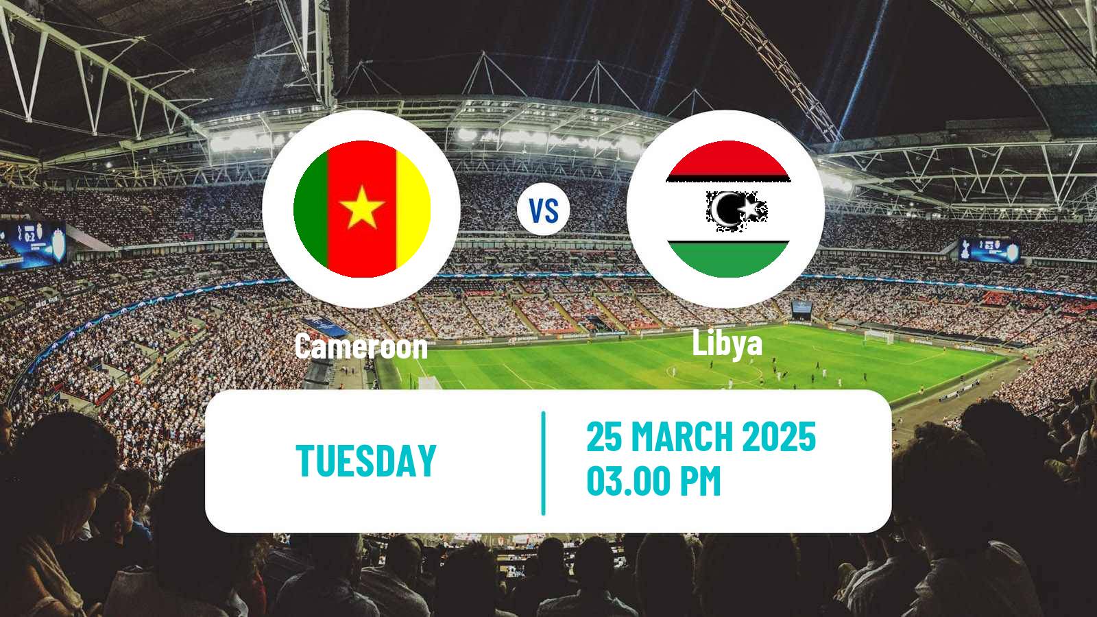 Soccer FIFA World Cup Cameroon - Libya