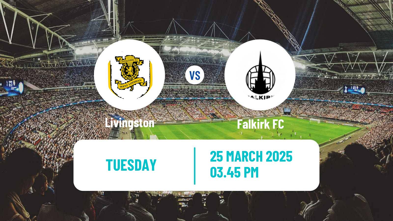 Soccer Scottish Football Championship Livingston - Falkirk