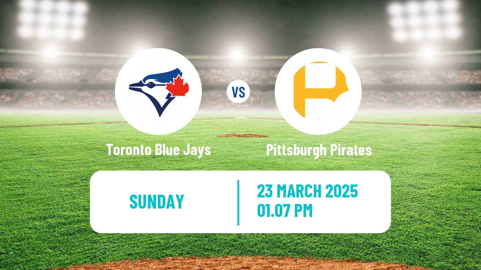 Baseball MLB Spring Training Toronto Blue Jays - Pittsburgh Pirates