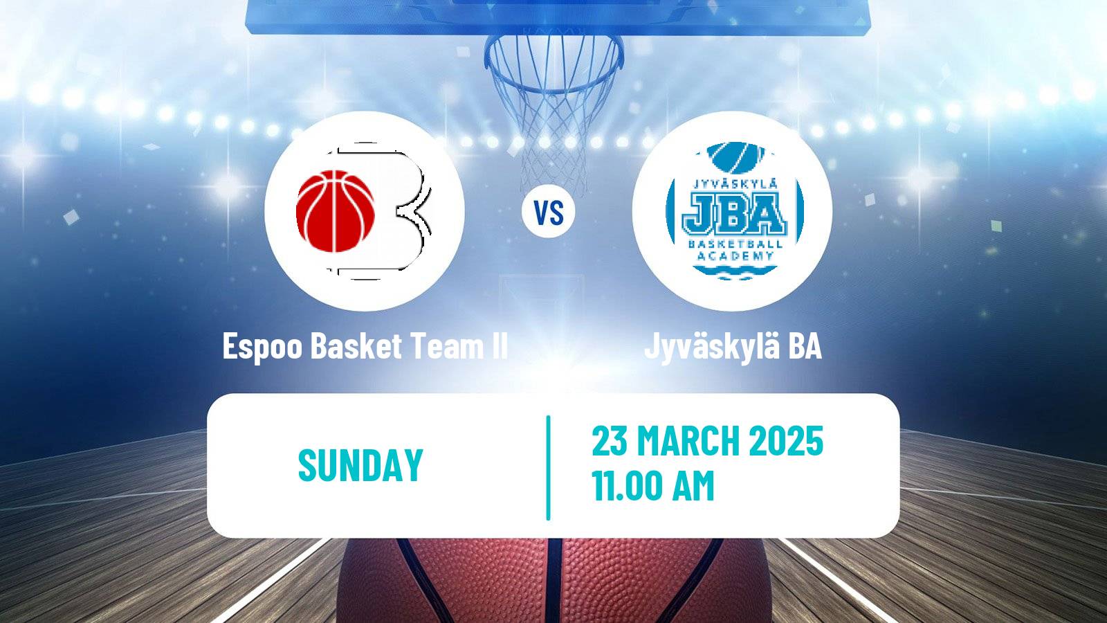Basketball Finnish I Divisioona Basketball Women Espoo Basket Team II - Jyväskylä BA