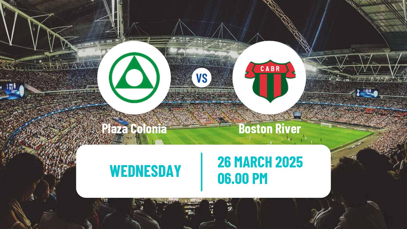 Soccer Uruguayan Primera Division Plaza Colonia - Boston River
