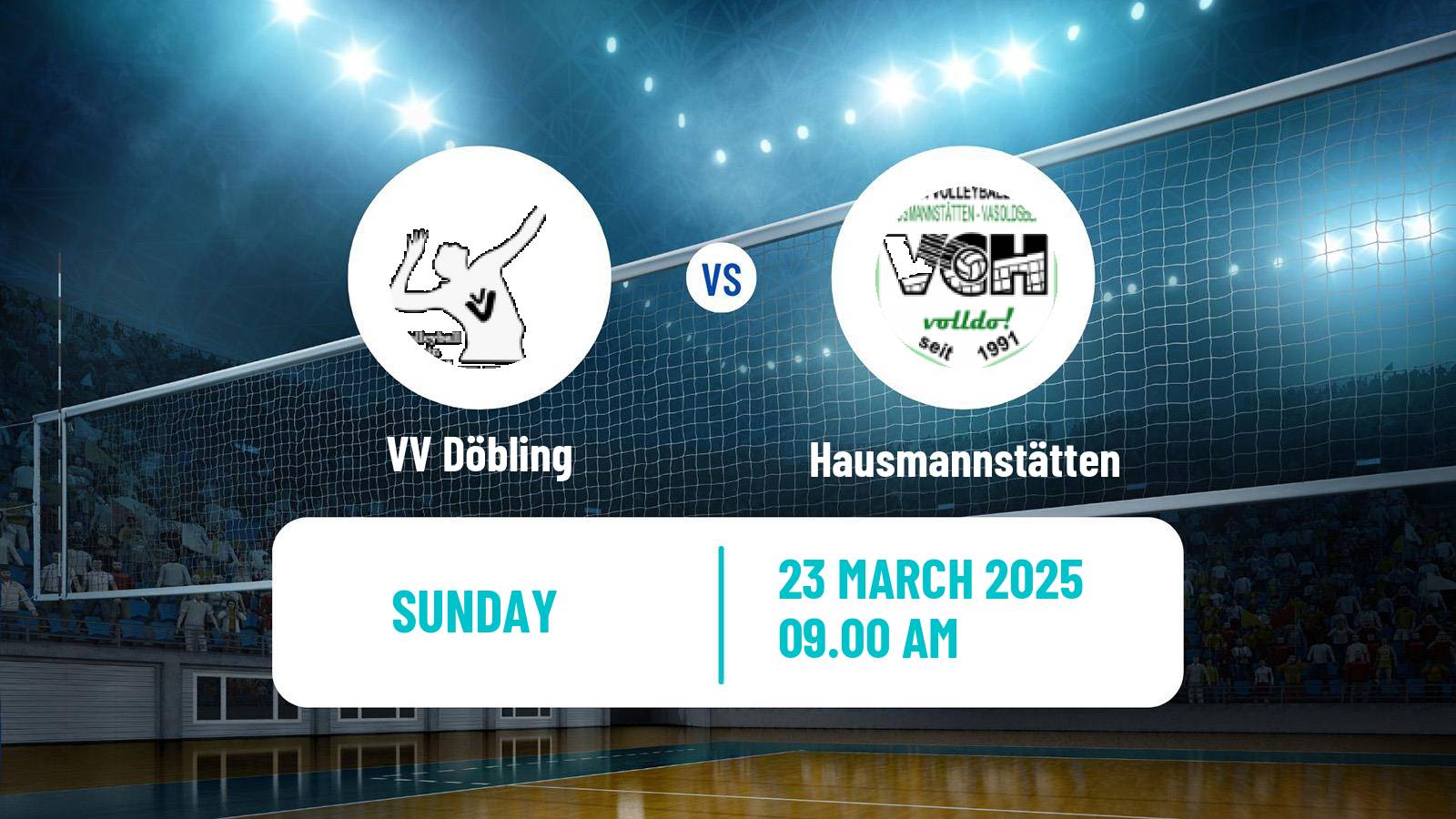Volleyball Austrian 2 Bundesliga Volleyball Döbling - Hausmannstätten
