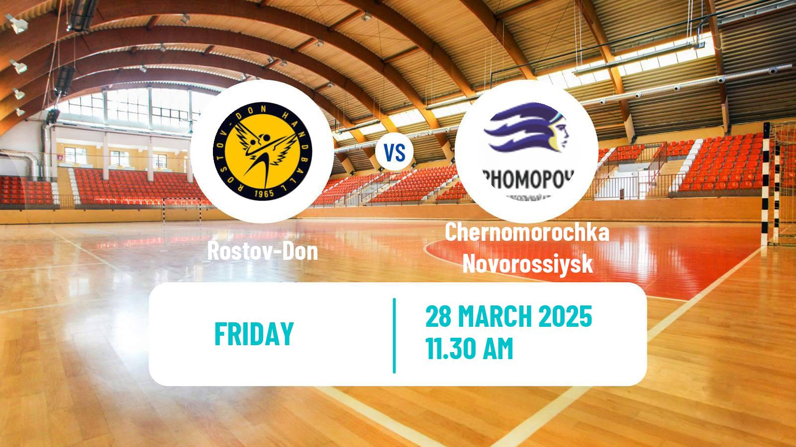 Handball Russian Superleague Handball Women Rostov-Don - Chernomorochka Novorossiysk