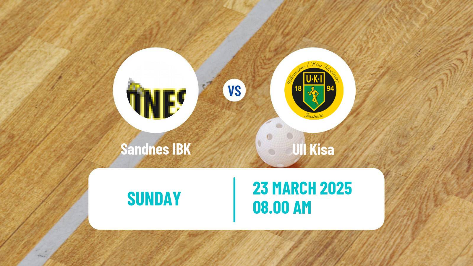 Floorball Norwegian Eliteserien Floorball Sandnes - Ull Kisa