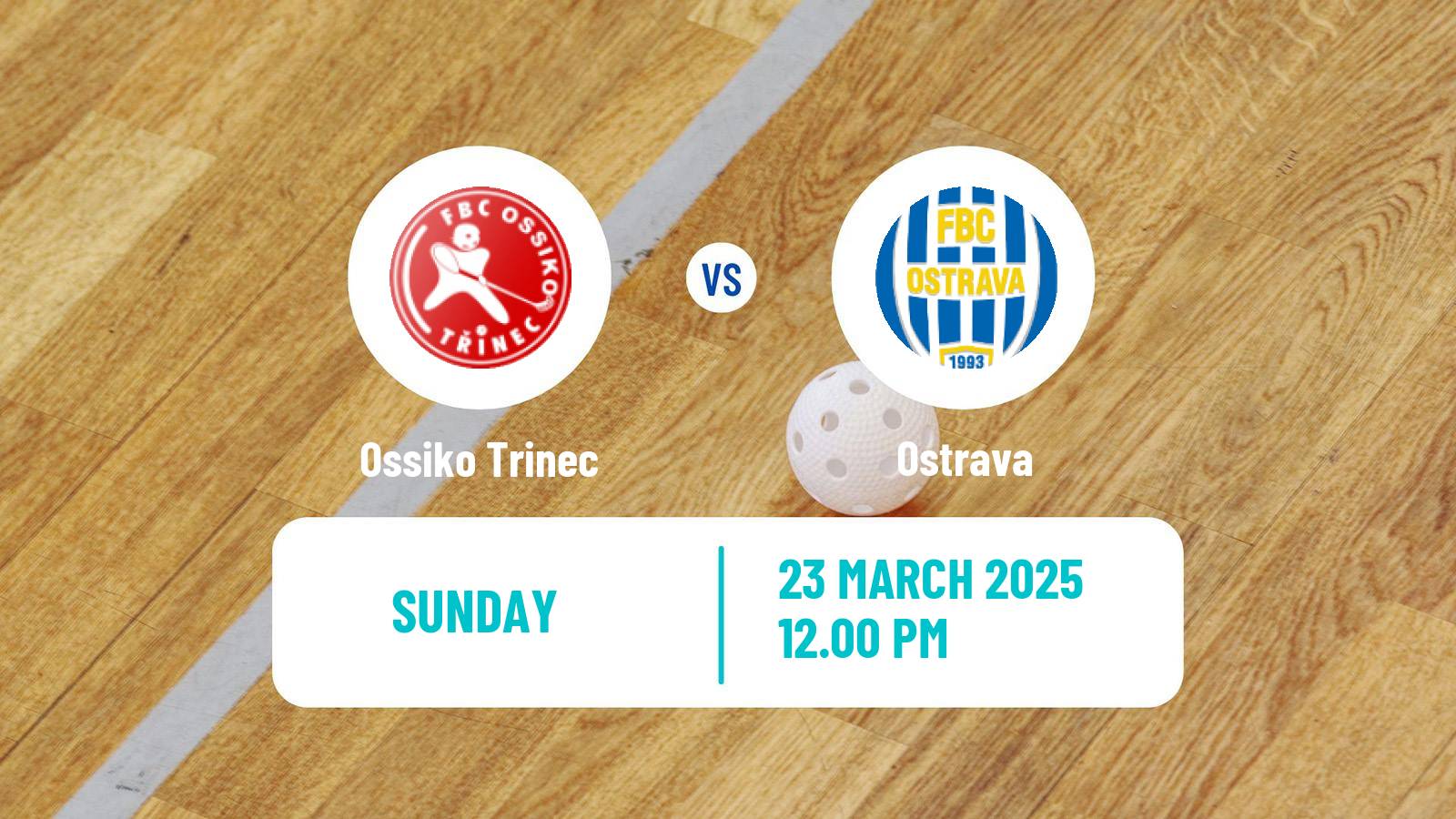 Floorball Czech Extraliga Floorball Women Ossiko Trinec - Ostrava