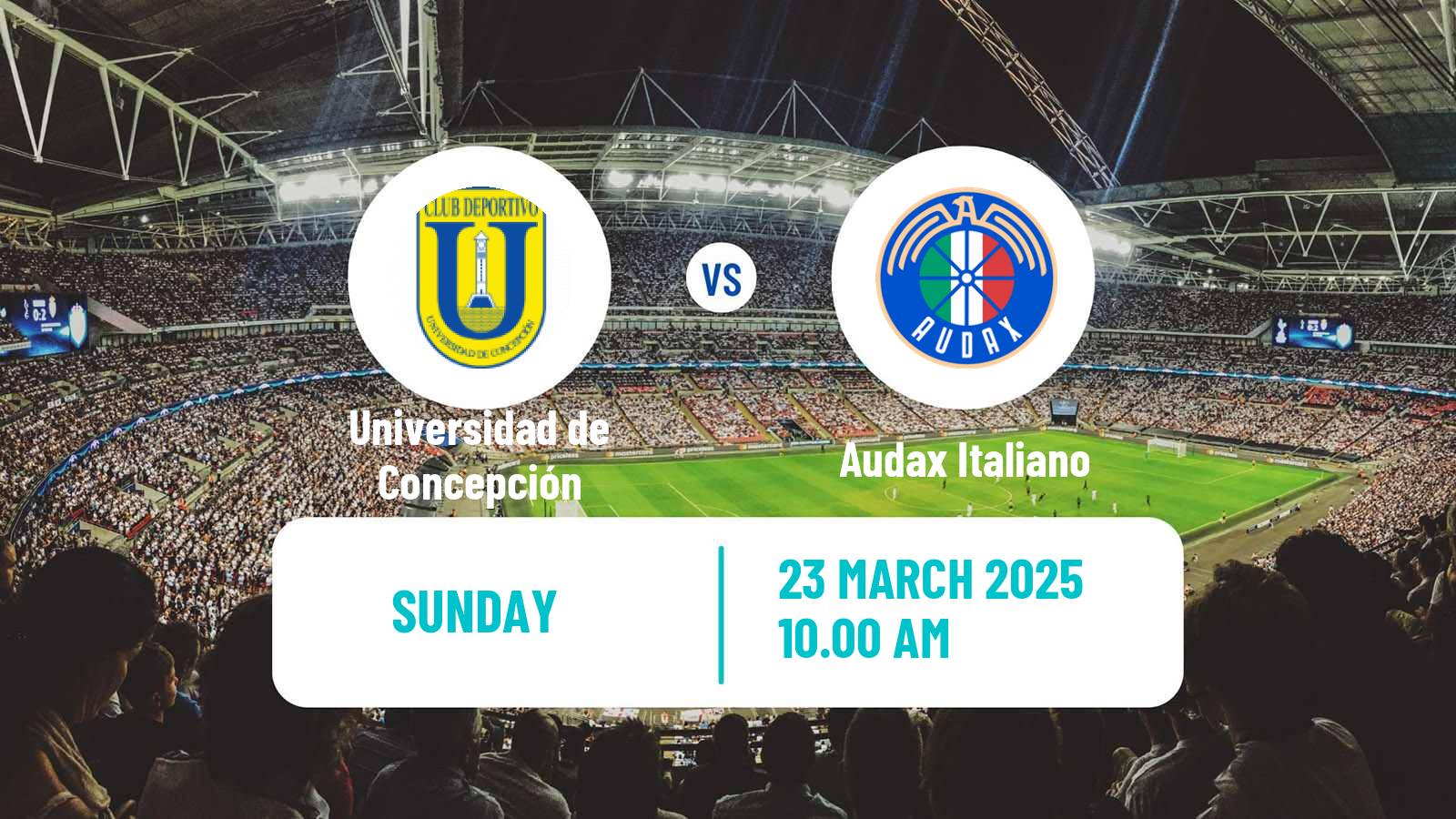 Football Chilean Primera Division Women Universidad de Concepción - Audax Italiano
