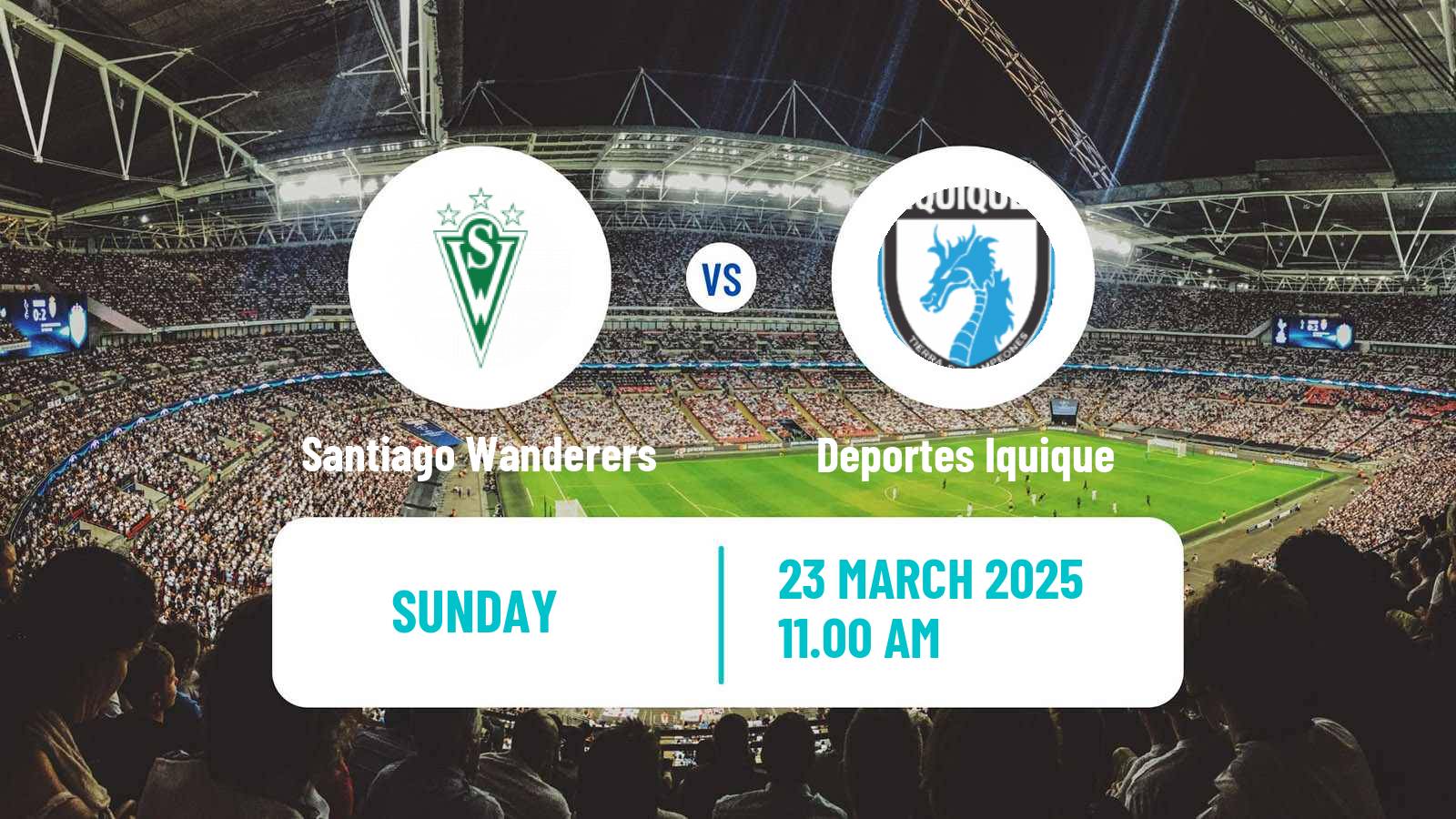 Soccer Chilean Primera Division Women Santiago Wanderers - Deportes Iquique
