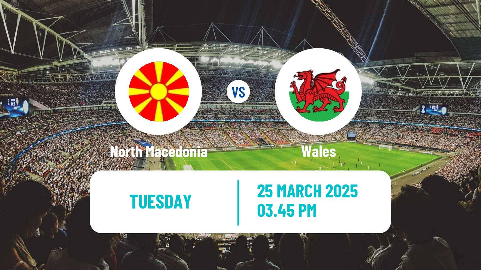 Soccer FIFA World Cup North Macedonia - Wales