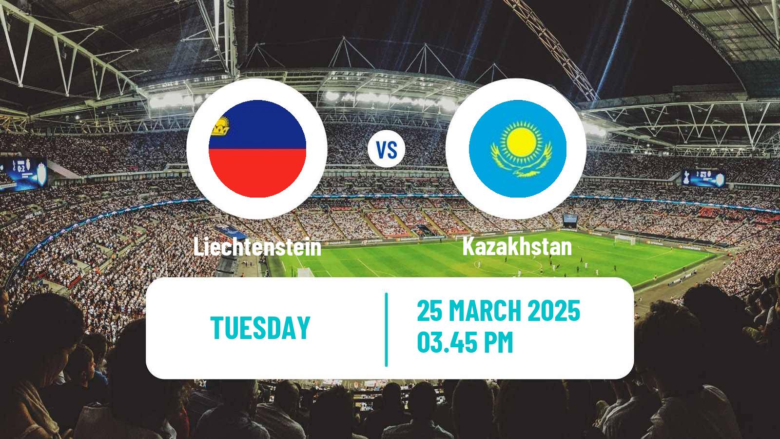 Soccer FIFA World Cup Liechtenstein - Kazakhstan