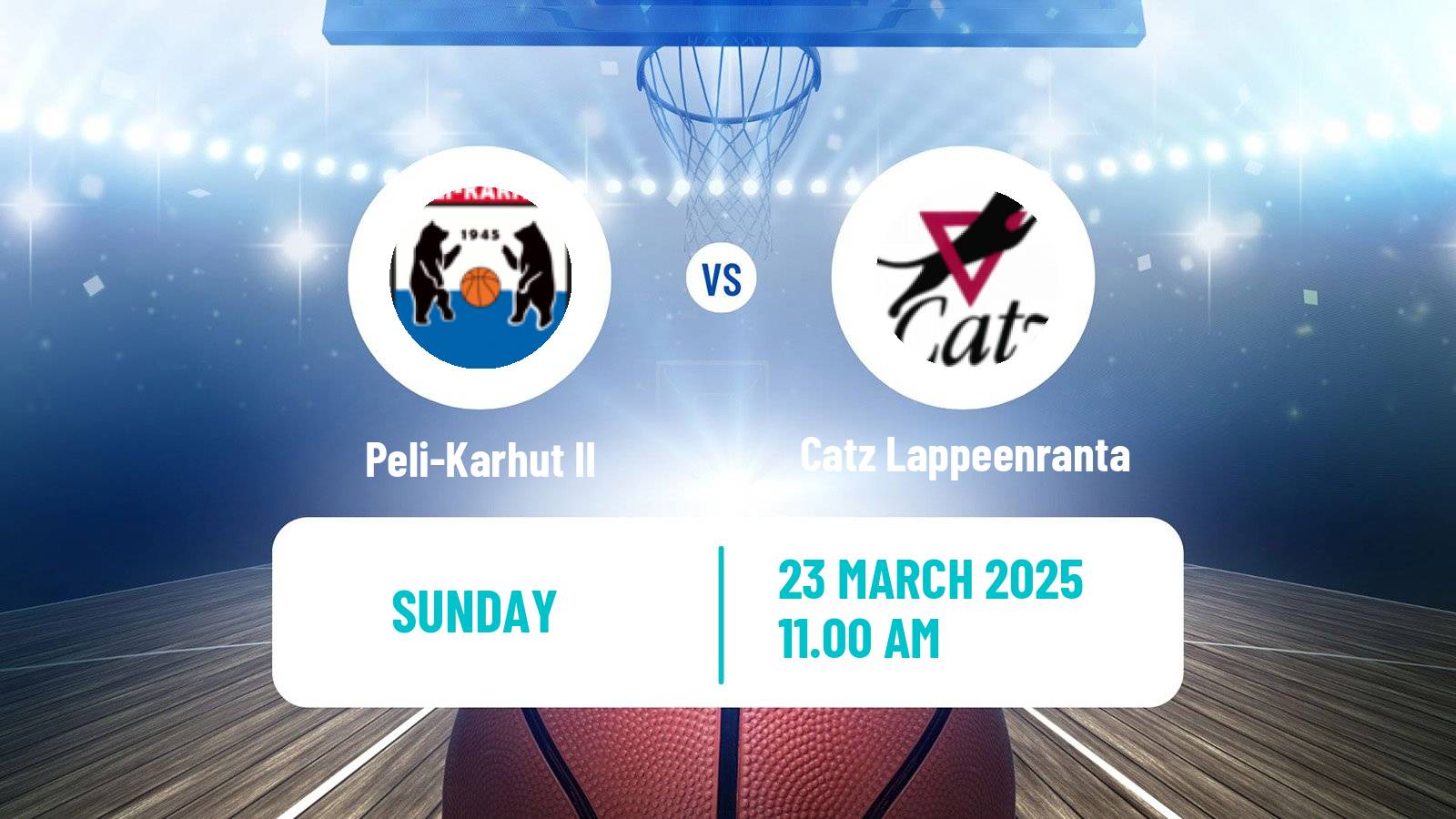 Basketball Finnish I Divisioona Basketball Women Peli-Karhut II - Catz Lappeenranta