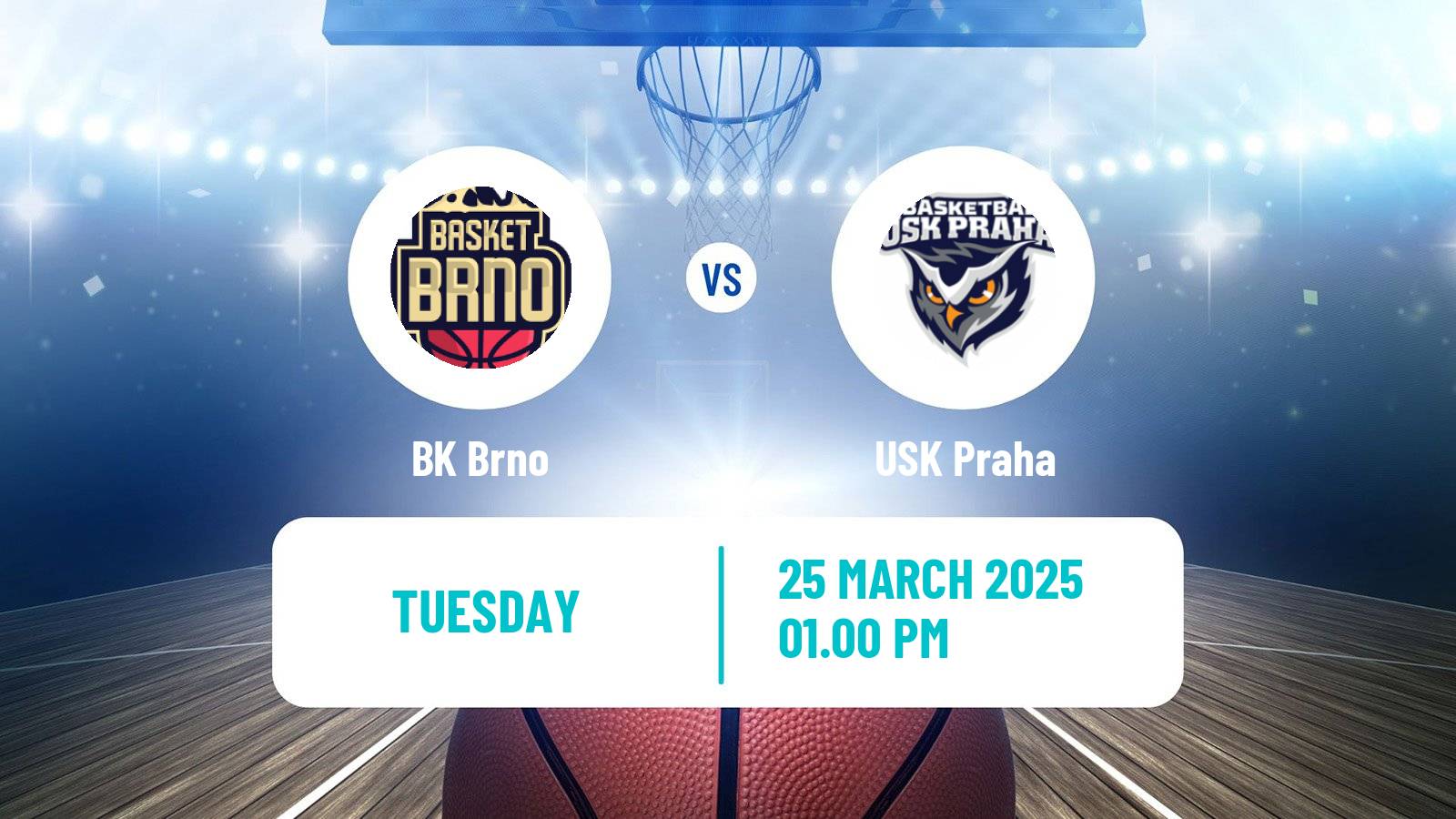 Basketball Czech NBL Brno - USK Praha