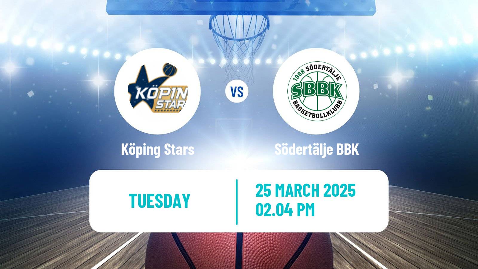 Basketball Swedish Basketligan Köping Stars - Södertälje BBK