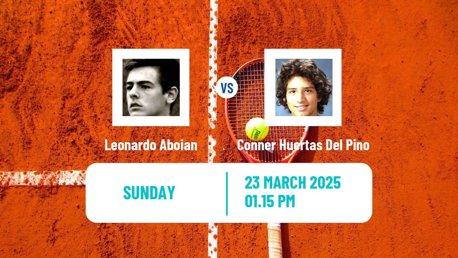 Tennis Concepcion Challenger Men Leonardo Aboian - Conner Huertas Del Pino