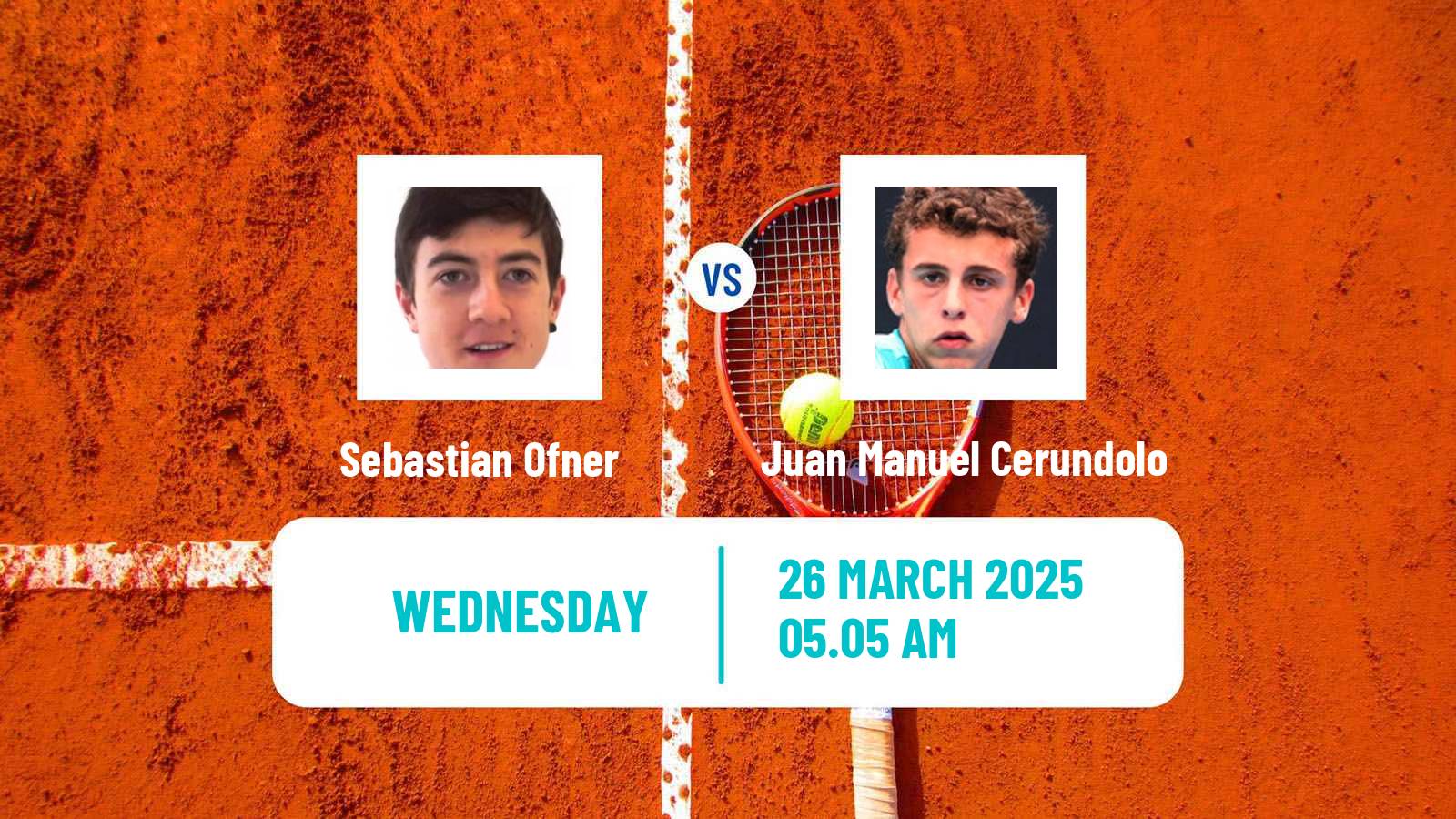 Tennis Girona Challenger Men Sebastian Ofner - Juan Manuel Cerundolo
