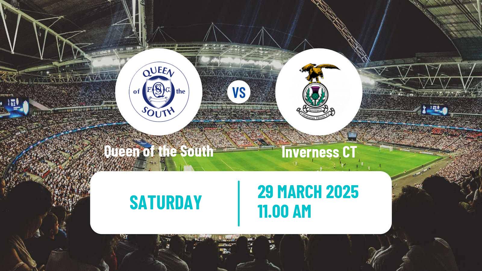 Soccer Scottish League One Queen of the South - Inverness