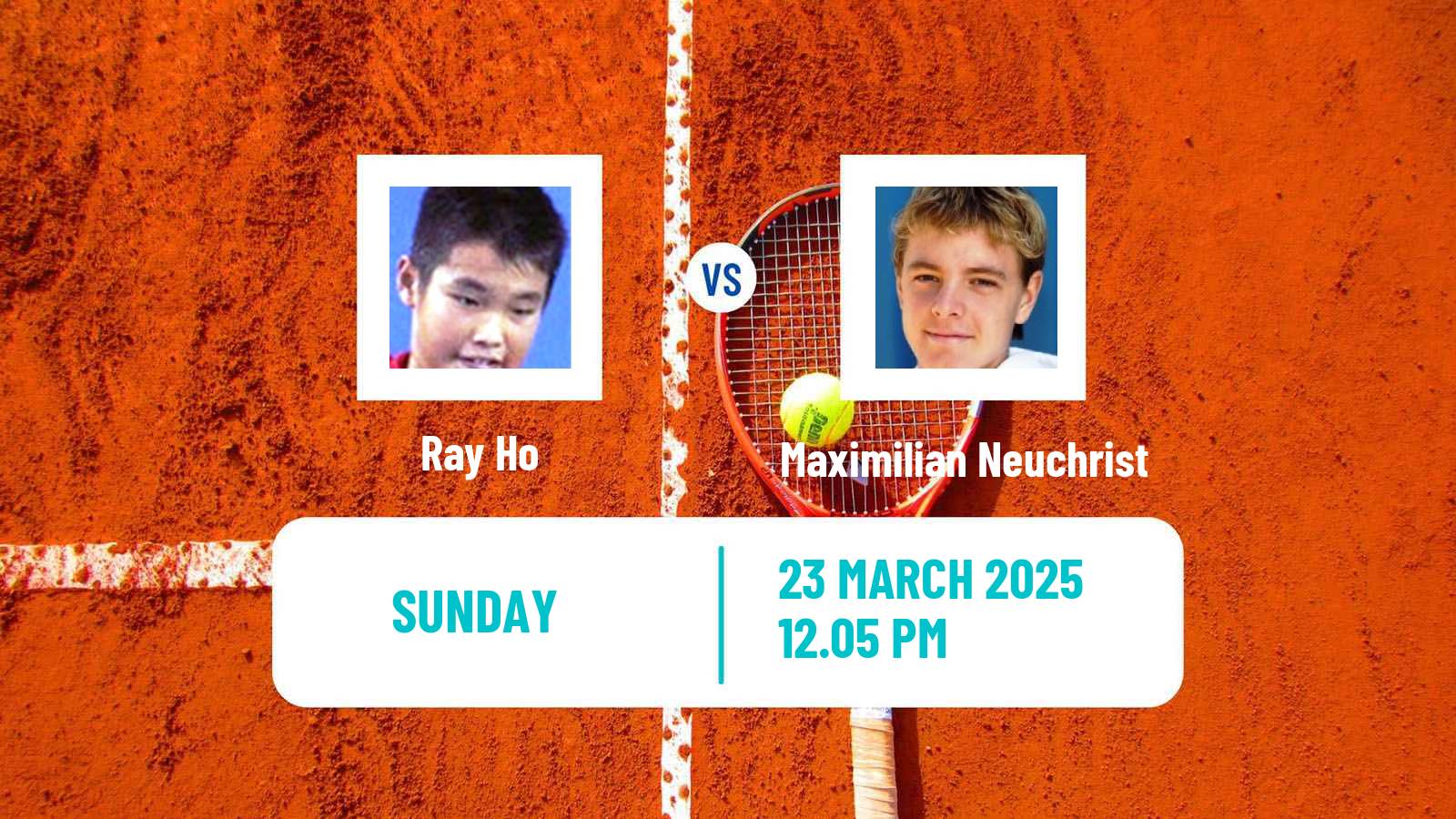 Tennis Morelia Challenger Men Ray Ho - Maximilian Neuchrist