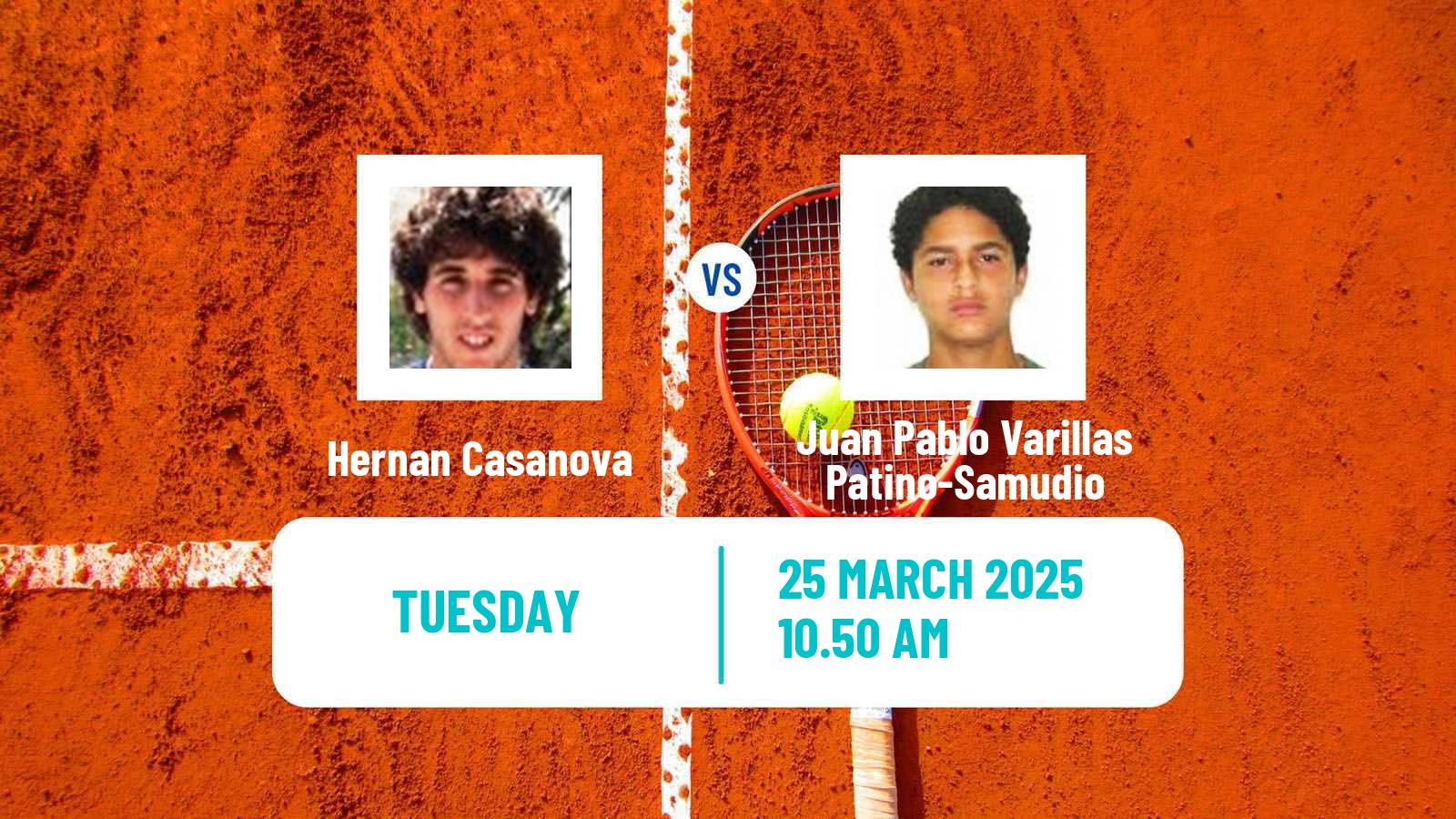 Tennis Concepcion Challenger Men Hernan Casanova - Juan Pablo Varillas Patino-Samudio