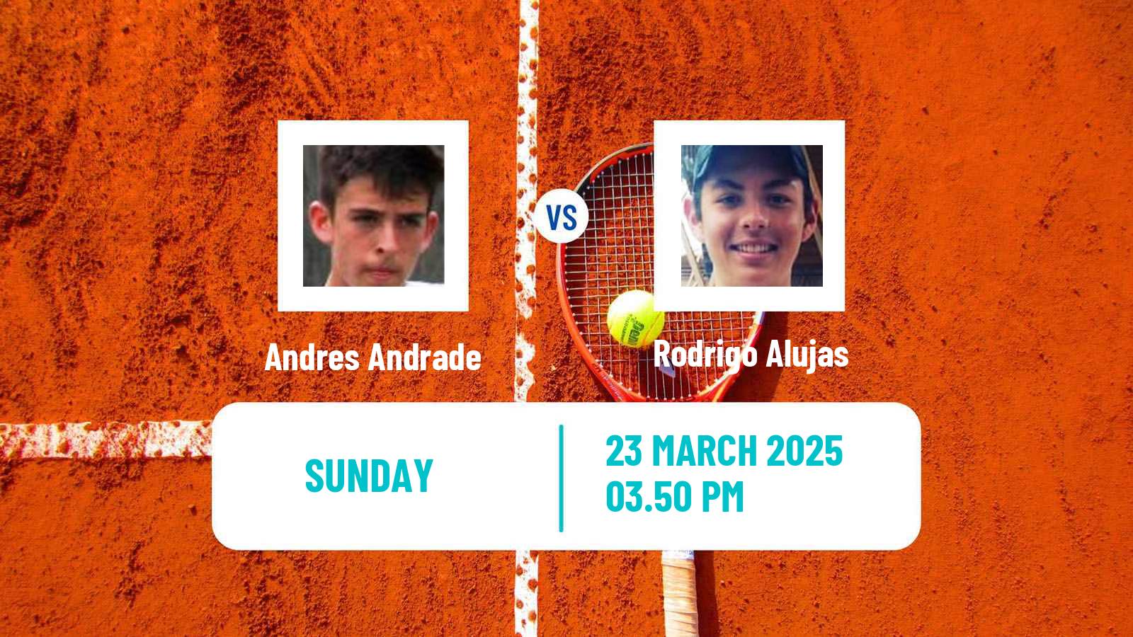 Tennis Morelia Challenger Men Andres Andrade - Rodrigo Alujas