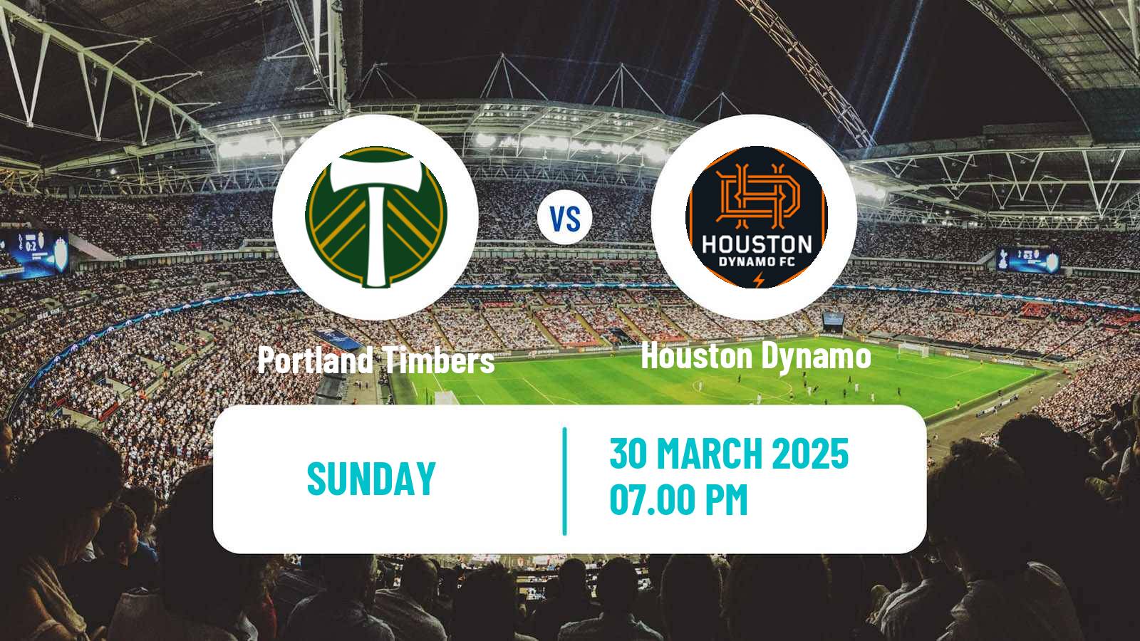 Soccer MLS Portland Timbers - Houston Dynamo