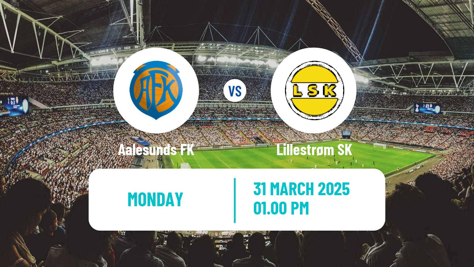 Soccer Norwegian Adeccoligaen Aalesunds - Lillestrøm SK