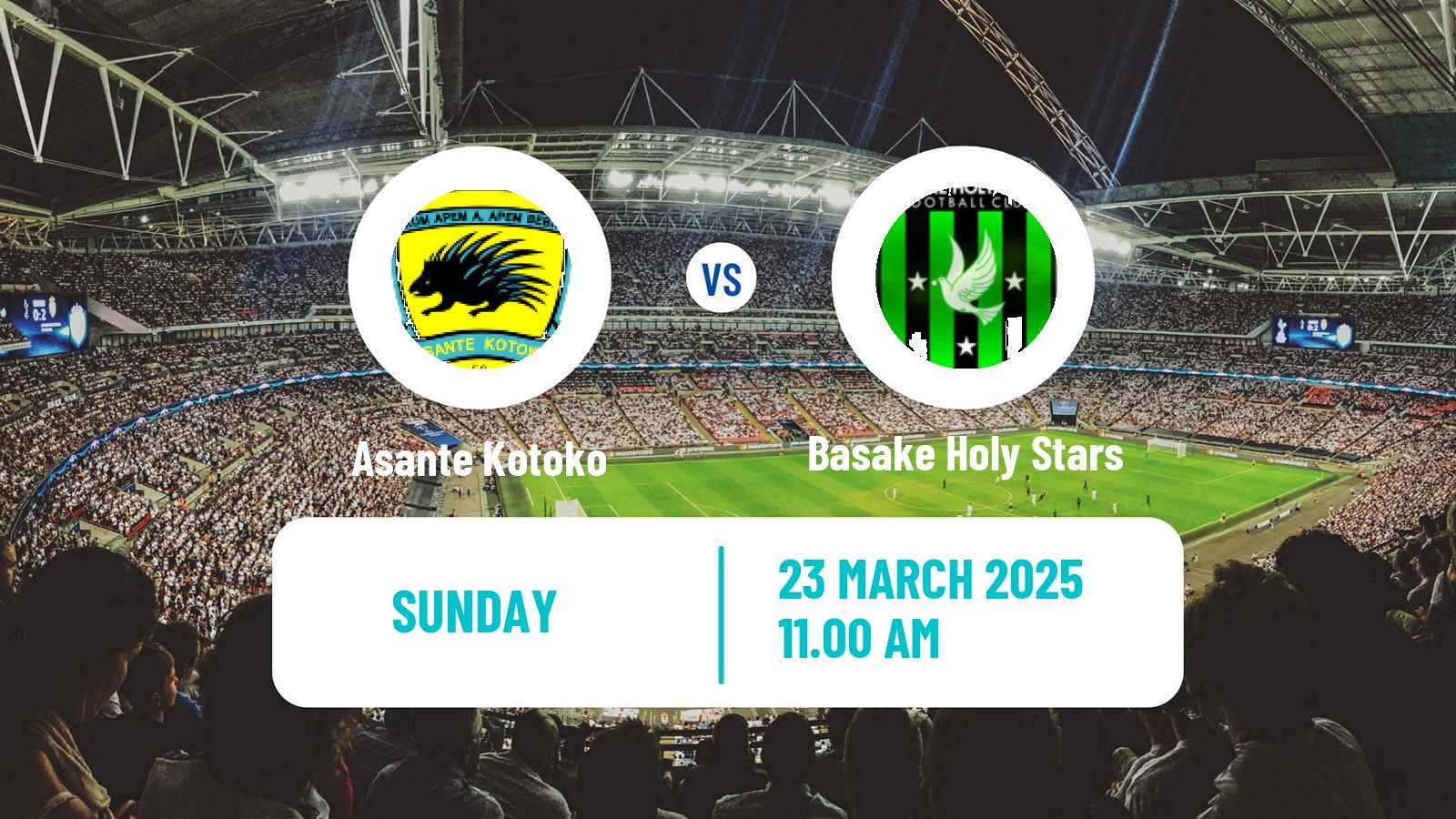Soccer Ghanaian Premier League Asante Kotoko - Basake Holy Stars