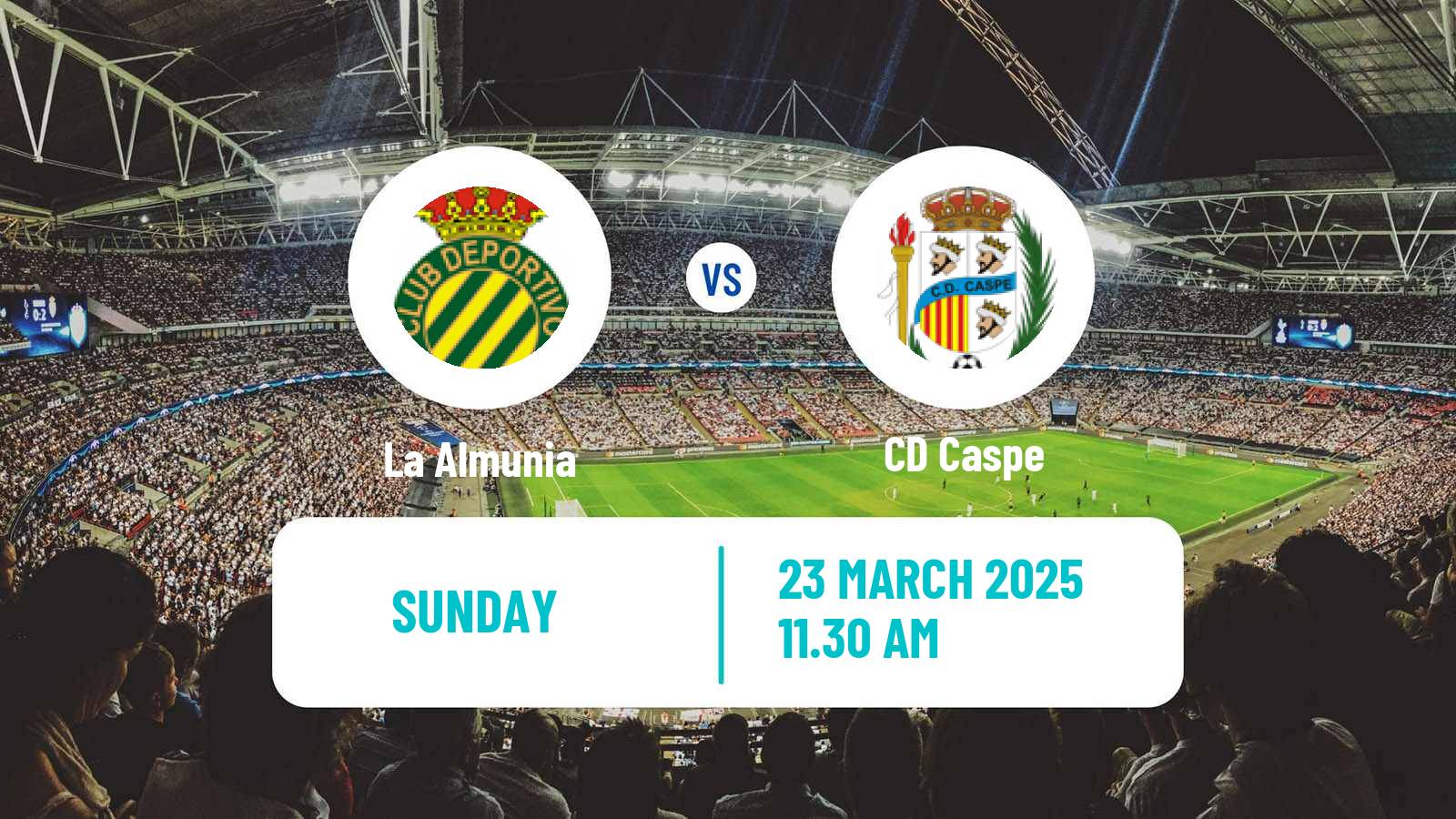 Soccer Spanish Tercera RFEF - Group 17 La Almunia - Caspe