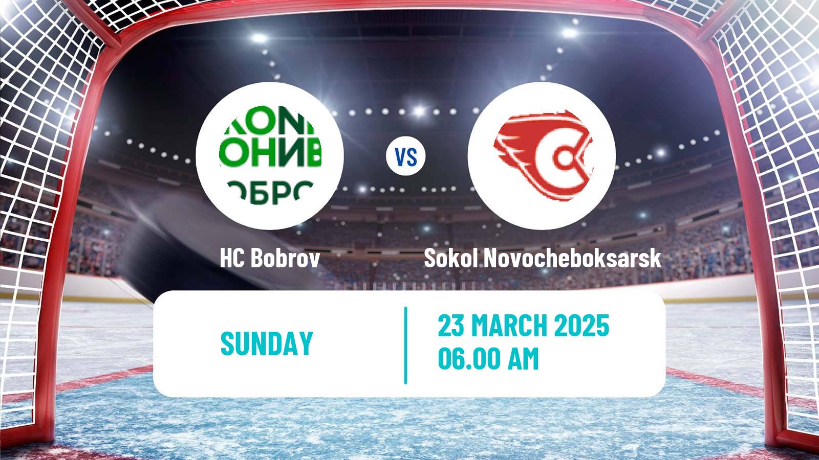 Hockey NMHL Bobrov - Sokol Novocheboksarsk