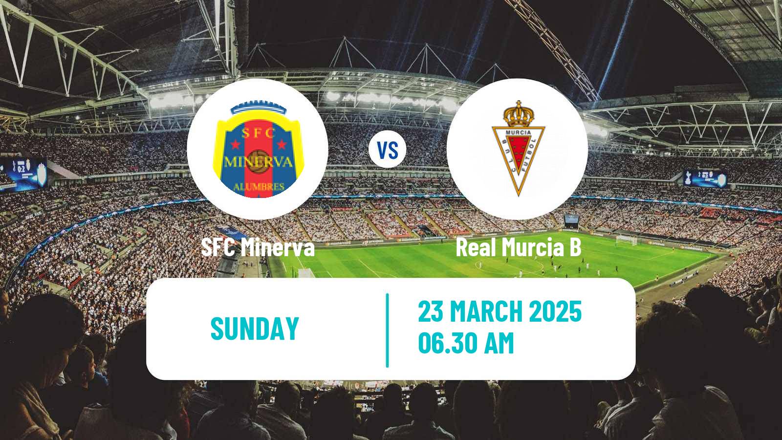 Soccer Spanish Tercera RFEF - Group 13 Minerva - Real Murcia B