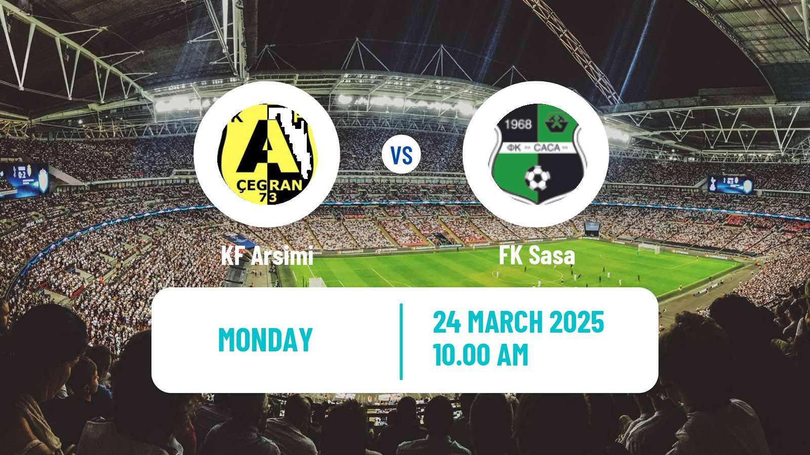 Soccer North Macedonian 2 MFL Arsimi - Sasa